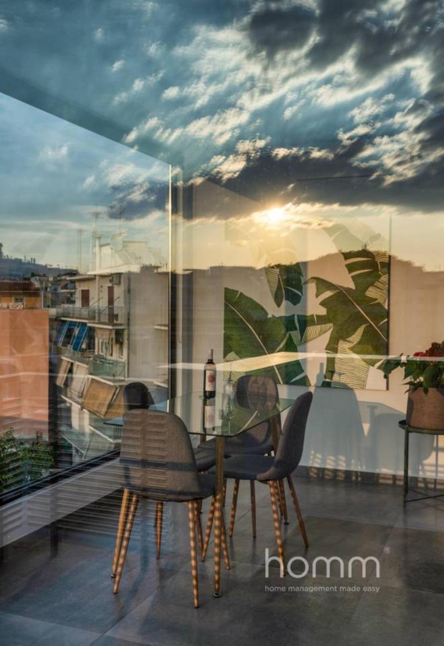 59M² Homm Loft- Penthouse With Acropolis View,2Ppl Appartamento Atene Esterno foto