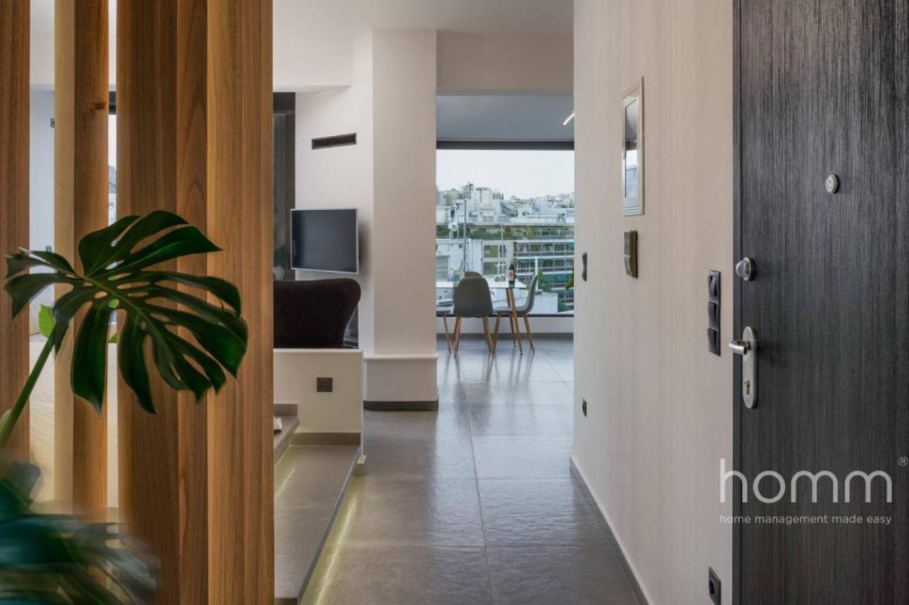 59M² Homm Loft- Penthouse With Acropolis View,2Ppl Appartamento Atene Esterno foto