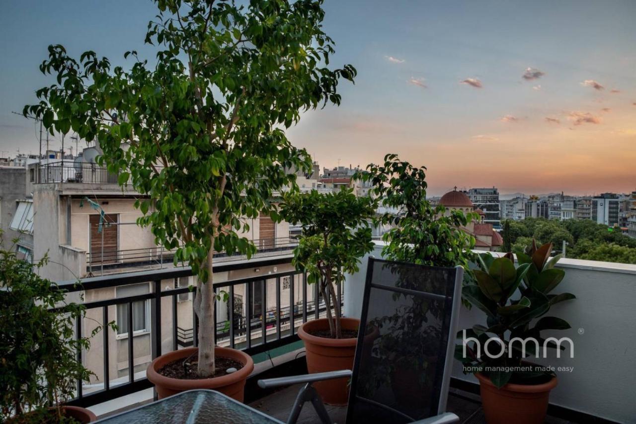 59M² Homm Loft- Penthouse With Acropolis View,2Ppl Appartamento Atene Esterno foto