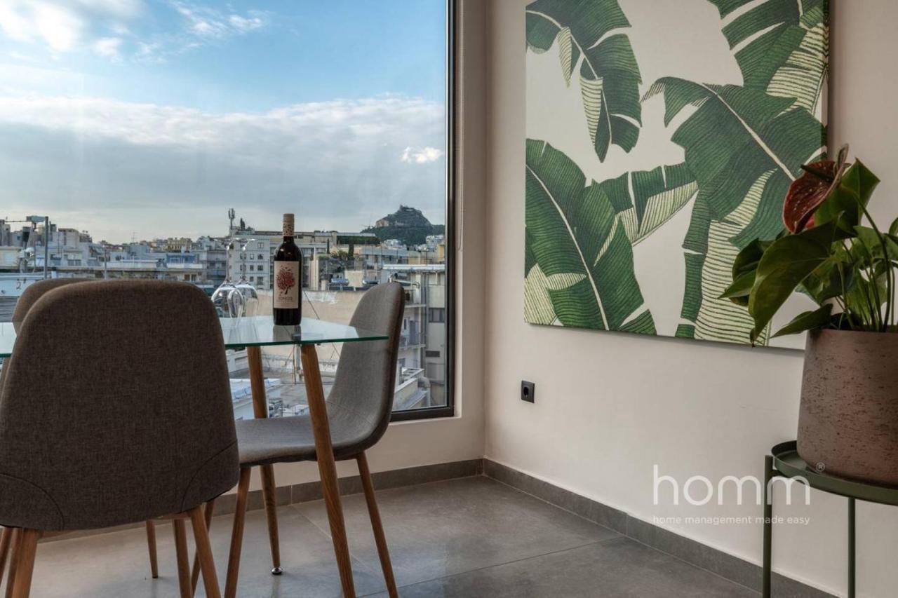 59M² Homm Loft- Penthouse With Acropolis View,2Ppl Appartamento Atene Esterno foto