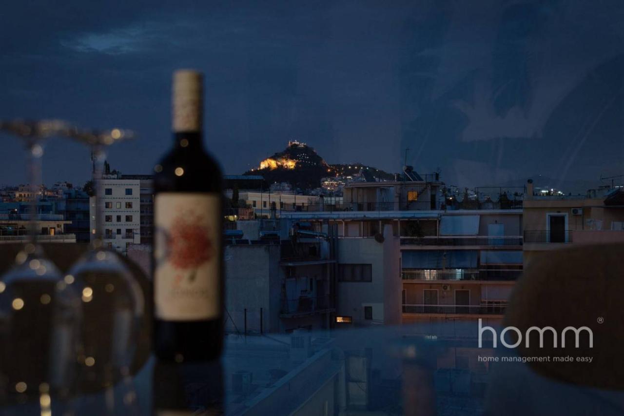 59M² Homm Loft- Penthouse With Acropolis View,2Ppl Appartamento Atene Esterno foto